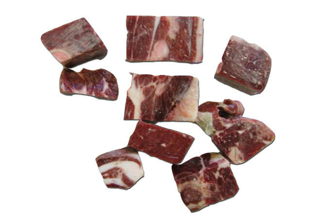 Ziege in Stücke mit Knochen (TK). HALAL