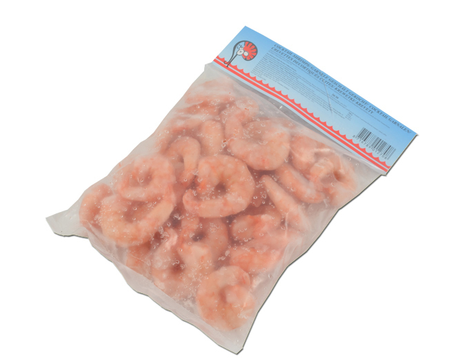 Garnelen geschält, gekocht und entdarmt