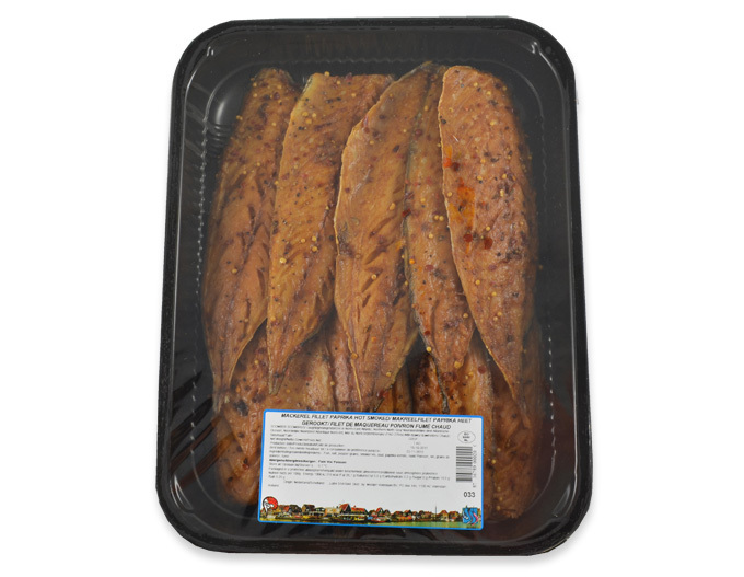 MAKRELEFILET PAPRIKA HEIB GERÃUCHERT
