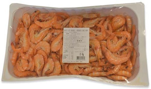 VANNAMEI GARNELEN MIT KOPF UND SCHALE GEKOCHT