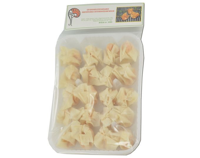 FRITIERTE WONTON GARNELEN GEDAMPFT