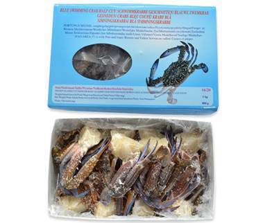SCHWIMMKRABBE GESCHNITTEN