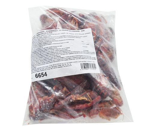 Flusskrebse gekocht 16-22PCS